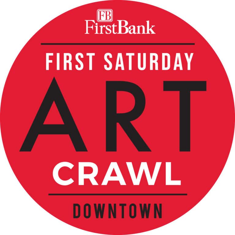First Saturday Art Crawl in Nashville Logo