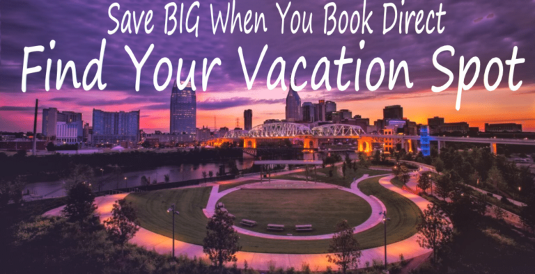 book direct - vacation rentals nashville